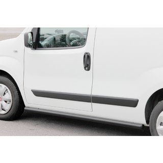 Sidebars Ø60 Black (2 stuks, RVS) Fiat Fiorino/Qubo 2008–2024 foto 3