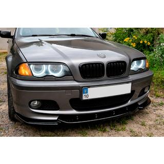 DPT V-2 voorbumper lip spoiler (voor M-Sport 2003-2006, hoogglans zwart) BMW 3 Serie E46 1998–2006 foto 1