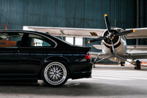 BMW 3 Serie E46 1998–2006 CSL-Style V3 spoiler (voor SD, hoogglans zwart) foto 10