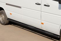 Volkswagen LT 1995–2006 Sidebars Black (2 st., RVS) foto 4