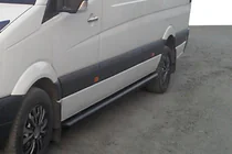 Mercedes Sprinter W906 2006–2018 Sidebars Black (2 st., RVS) foto 4