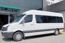Volkswagen Crafter 2006–2016 Sidebars Black (2 st., RVS) foto 2