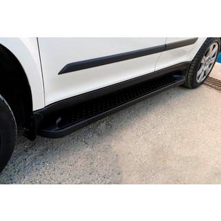 Allmond Black side steps (2 st., aluminium) Skoda Yeti 2009–2017 foto 1