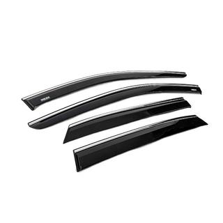 Raamwindschermen met chromen sierlijst (set van 4, Niken) Nissan Qashqai 2021– foto 3
