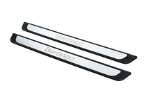 Citroen Berlingo 1996–2008 Carmos V4 dorpellijsten RVS (2 stuks) foto 2
