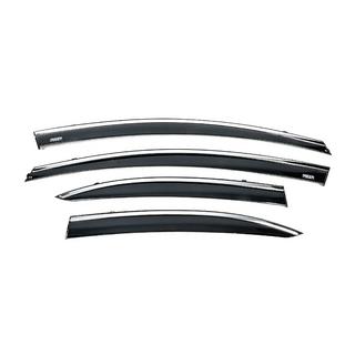 Raamwindschermen met chromen sierlijst (set van 4, Niken) Honda Civic Sedan VIII 2006–2011 foto 1