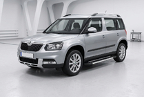 Skoda Yeti 2009–2017 Zijtreden RedLine V1 (2 stuks, aluminium) foto 1