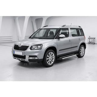 Zijtreden RedLine V1 (2 stuks, aluminium) Skoda Yeti 2009–2017 foto 1
