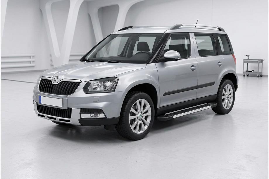 Skoda Yeti 2009–2017 Zijtreden RedLine V1 (2 stuks, aluminium) Image
