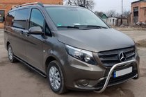 Mercedes Vito/V-klasse W447 2014– Sidebars Black (2 stuks, RVS) foto 1