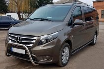 Mercedes Vito/V-klasse W447 2014– Sidebars Black (2 stuks, RVS) foto 3