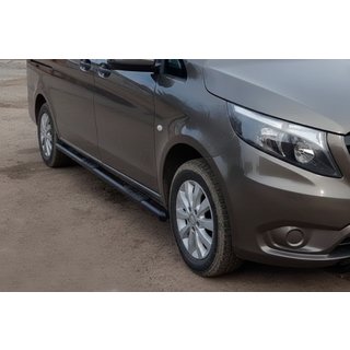 Sidebars Black (2 stuks, RVS) foto 2