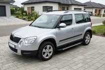 Skoda Yeti 2009–2017 Duru side steps (2 stuks, aluminium) foto 1