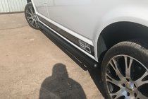 Volkswagen T5 2010–2015 Sidebars Black (2 st., RVS) foto 8