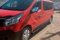 Renault Trafic 2015– Zijbuizen BB002 Black (2 st., RVS) foto 3