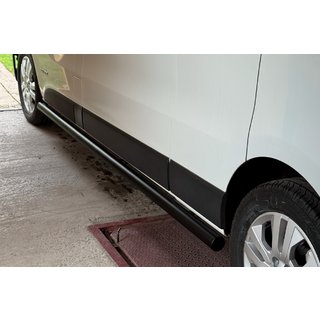 Zijbuizen BB002 Black (2 st., RVS) Fiat Talento 2016– foto 2