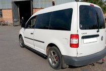 Volkswagen Caddy 2015–2020 Sidebars BB001 Black (2 stuks, RVS) foto 4