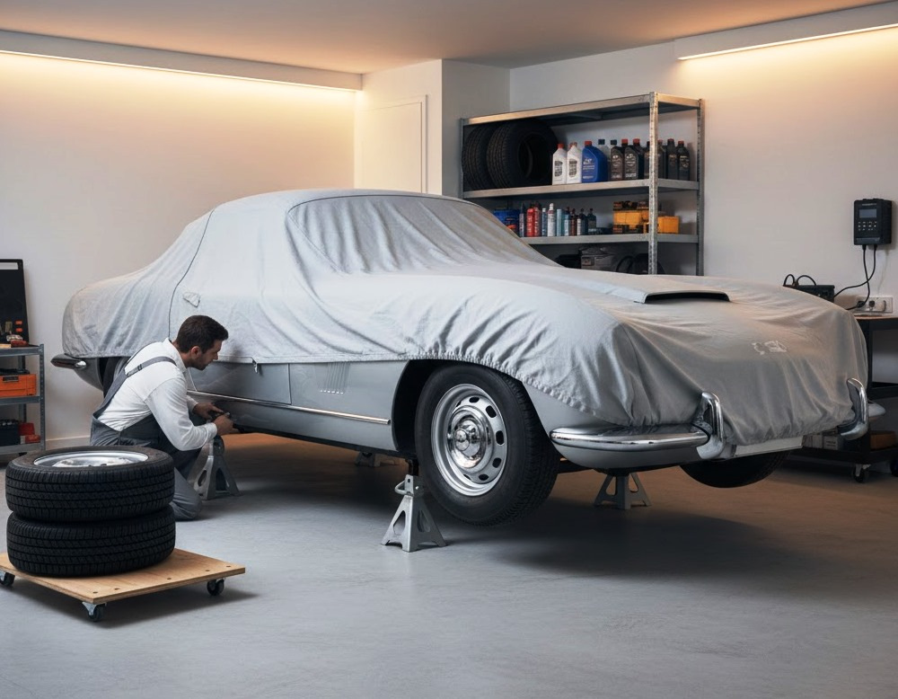 Auto correct stallen in de winter: tips voor perfecte conservering
