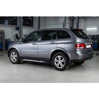 Sunrise side steps (set van 2, aluminium) SsangYong Action 2005–2018 foto 1