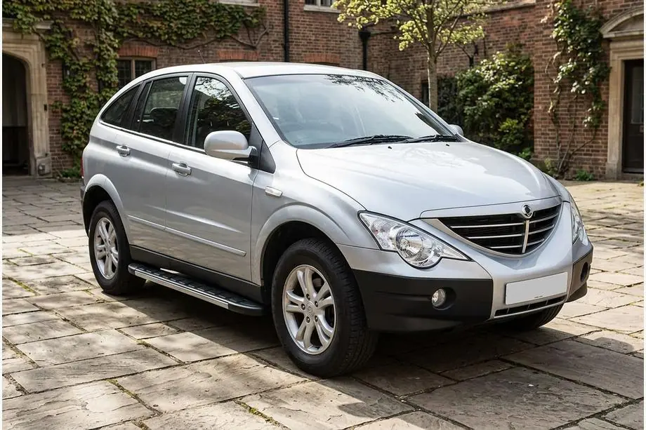 SsangYong Action 2005–2018 Duru side steps (2 stuks, aluminium) Image