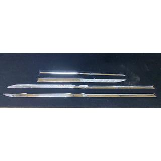 Sale Deurlijst afdekkappen (set 4 stuks, RVS) foto 2