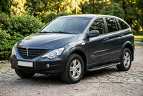 SsangYong Action 2005–2018 RedLine Black zijsteps (set van 2, aluminium) foto 1