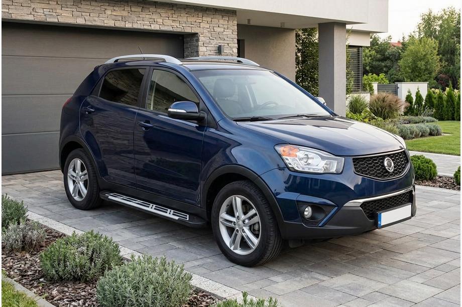 SsangYong Korando 2010–2019 Sunrise side steps (2 stuks, aluminium) Image