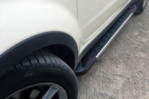 SsangYong Korando 2010–2019 Zijtreden RedLine V1 (2 stuks, aluminium) foto 1