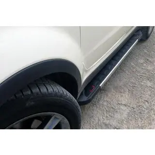 Zijtreden RedLine V1 (2 stuks, aluminium)