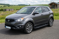 SsangYong Korando 2010–2019 RedLine Black zijsteps (set van 2, aluminium) foto 1