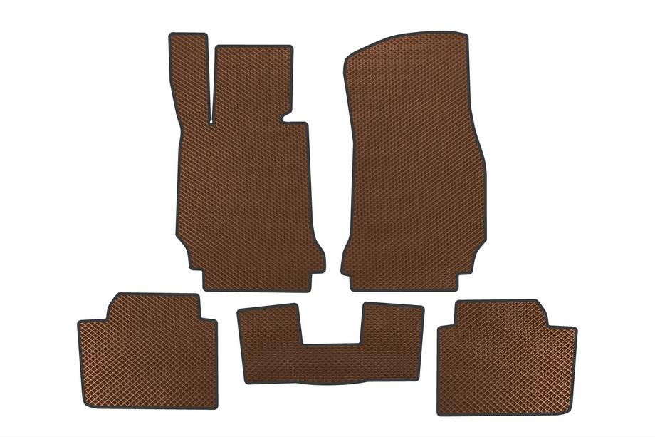 BMW 4 Serie F32/F33/F36 2012–2020 EVA vloermatten (voor F36, bruin) Image