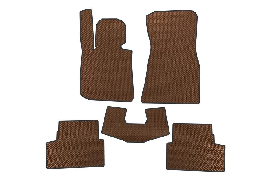 BMW 4-serie G22/23/26 2020– EVA automatten (voor i4 G26, bruin) Image