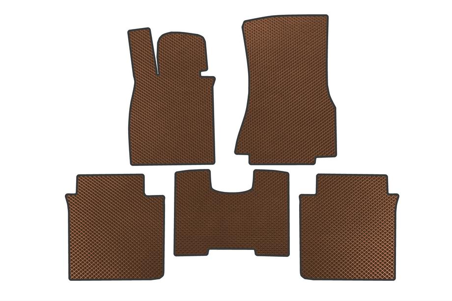 BMW 7 Serie G70/G71 2022– EVA automatten voor interieur (voor G70E, bruin) Image