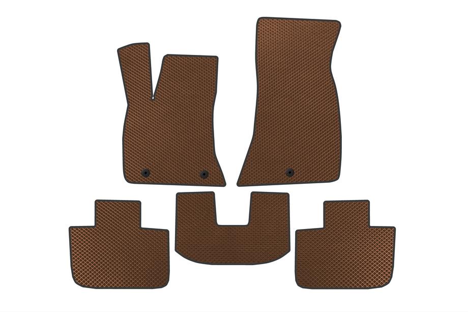 Chrysler C300 2011–2023 EVA vloermatten V2 (Bruin) Image