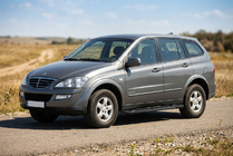 SsangYong Kyron 2005–2014 RedLine Black zijsteps (set van 2, aluminium) foto 1