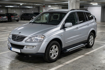 SsangYong Kyron 2005–2014 Rainbow zijtreden (set van 2, aluminium) foto 1