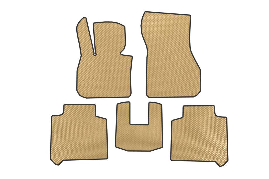 BMW 2 Serie Active Tourer F45/F46 2014–2021 EVA automatten (2 rijen, voor F46, beige) Image