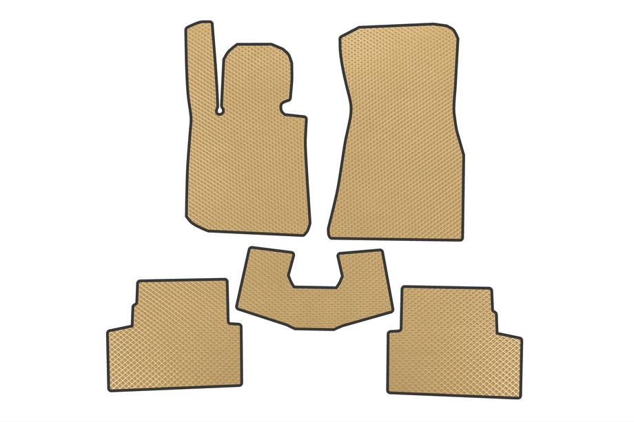 BMW 4-serie G22/23/26 2020– EVA automatten (voor i4 G26, beige) Foto 1
