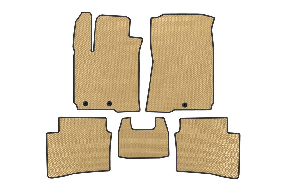 Hyundai I-20 2014–2020 EVA automatten (Beige) Image