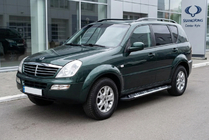 SsangYong Rexton I 2001–2017 Sunrise side steps (set van 2, aluminium) 2005-2012 foto 1