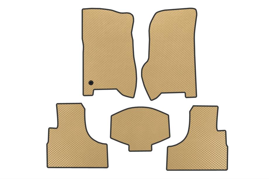 Jeep Cherokee/Liberty 2002–2007 EVA automatten (Beige) Image