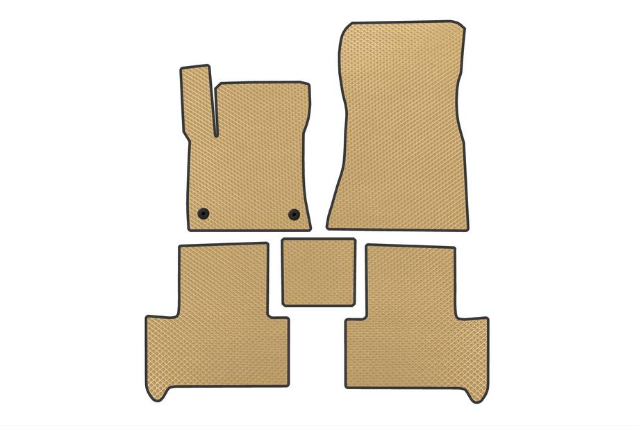 Mercedes EQB 2021– EVA automatten (Beige) Image