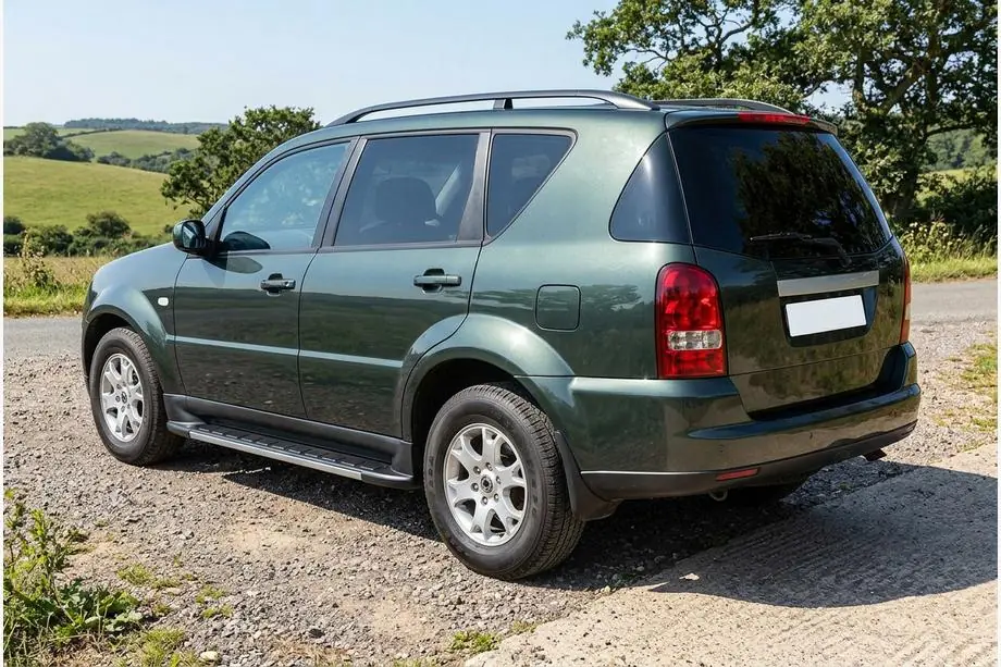 SsangYong Rexton I 2001–2017 Duru side steps (2 stuks, aluminium) Image