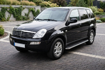 SsangYong Rexton I 2001–2017 Maydos V1 zijtreden (set 2 stuks, aluminium + RVS) 2012-2017 foto 1
