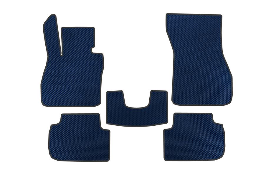 BMW 2 Serie Gran Coupe F44 2020–2024 EVA automatten voor interieur (voor F44, blauw) Image