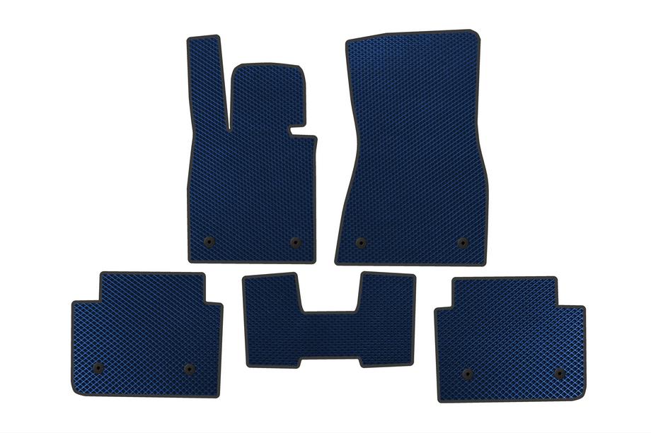 BMW 5/i5 Serie G60/G60E/G61 2023– EVA automatten (voor i5 G60E, blauw) Image