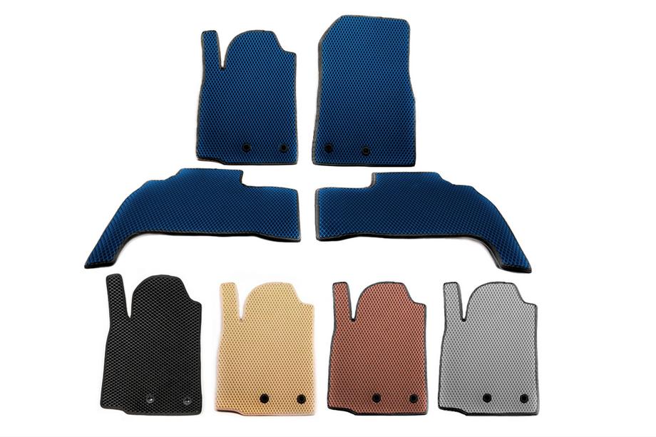 BMW X3 G01 2018– EVA vloermatten (Voor IX3 G08, blauw) Image