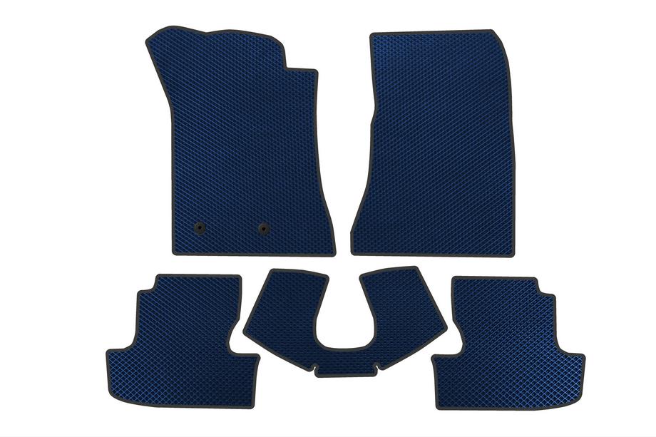 Ford Mustang 2015–2023 EVA vloermatten V2 (Blauw) Image