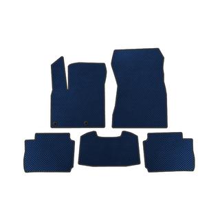 EVA automatten voor interieur (Electro, blauw) Nissan Qashqai 2021–