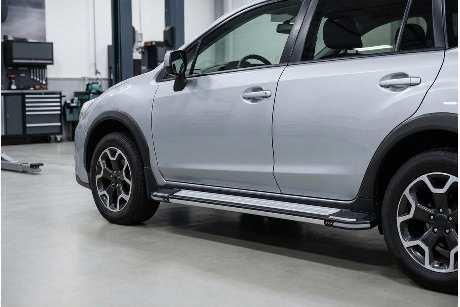 Subaru XV 2011–2017 Rainbow zijtreden (set van 2, aluminium) Image